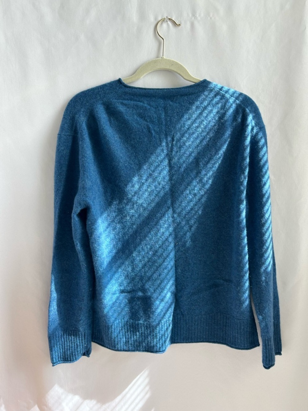 Rachel Zoe 100% Cashmere Crewneck Pullover Sweater - Picture 2 of 6